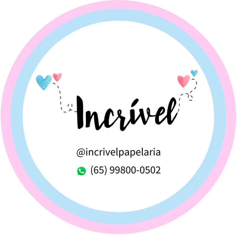 Logotipo de Incrível Papelaria e Presentes